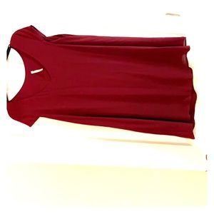 Maroon dress